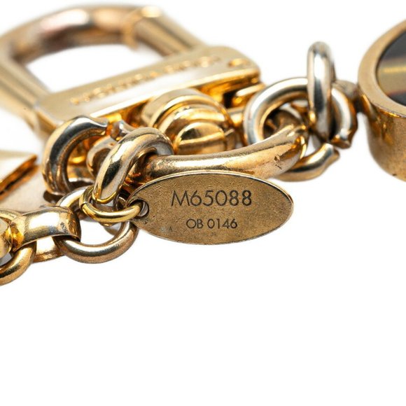 Louis Vuitton Porte-Clés Confidence Key Ring Holder M65088 Brown Gold Plated ... - Picture 5 of 6